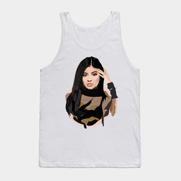 King Kylie Tank Top by annamckay